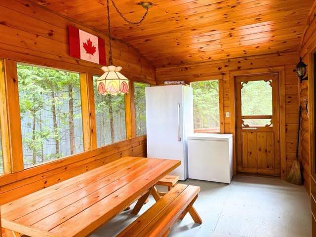 screened porch wide