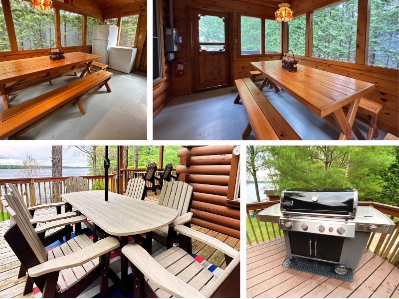 Screened Porch & BBQ